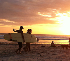 Santa Teresa apartments near the ocean, perfect for surf.