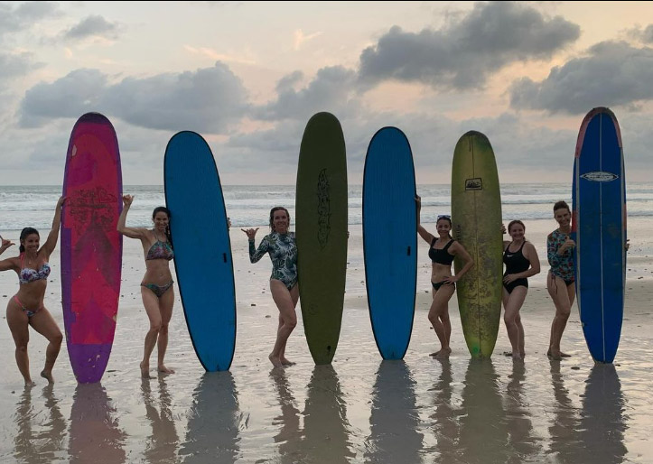 beach break apartments costa rica santa teresa,happy surfers at santa teresa beach